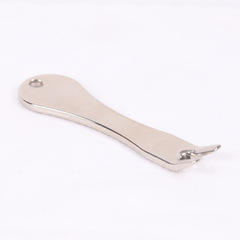 Guitar Metal Nail Puller String Cone Starter Cone String Nut Puller String Nail Folk Wooden Guitar Keychain Repair Accessory