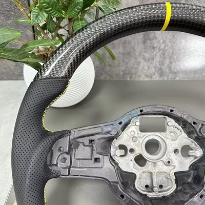 fiber semi-perforated steering wheel, Steering wheel