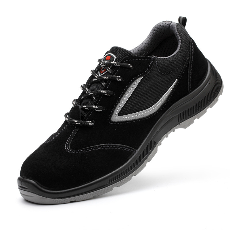 劳保鞋男防砸防刺穿夏季透气鞋耐磨工地劳保轻便工作鞋高密厂家