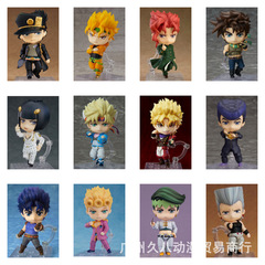 JOJO's Bizarre Adventure 985# Kakyoin Johngie Q-Style Clay Figure with Face-Swapping Feature | Collectible Action Figure for Desk Display