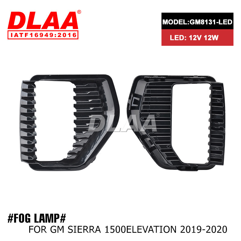 Aplicable a Jim West GMC Sierra 1500 lámpara diurna LED lámpara de niebla faro 2019 ~ 2020