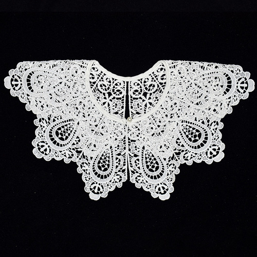 Custom Factory Cloud Shoulder Embroidered Women's Same Style Hanfu Lace Cardigan Collar Compatible Layered Collar Accessory Scarf