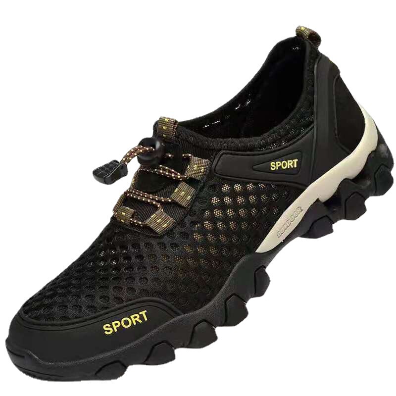 2025 Summer New Outdoor Wading Shoes Platform Men's Casual sneaker All-match Men's Breathable Running Shoes