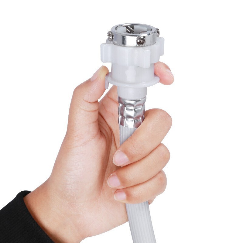 Four-point buckle plumbing hardware accessories car wash water pipe automatic washing machine water inlet pipe adapter universal steel head
