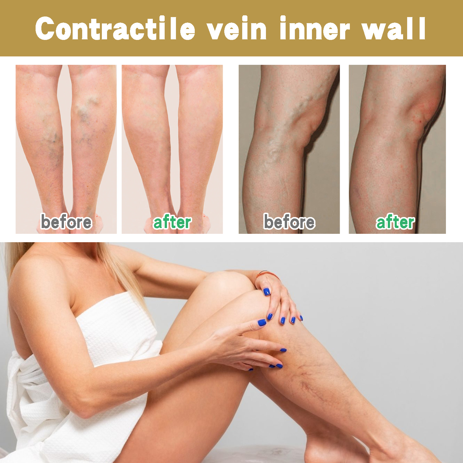 OUHOE Repararea venoasă ameliorează durerile proeminente, acide, umflăturile, masaj hidratant, cremă calmantă pentru îngrijirea picioarelor cu viermi_voghion.com
