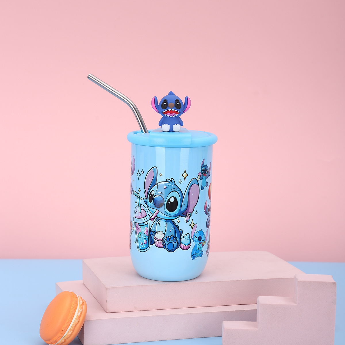 Taza termo Sanrio Kulomi Taza de agua nueva para niños Botella de agua aislante portátil de alto valor para niñas Regalo de cumpleaños