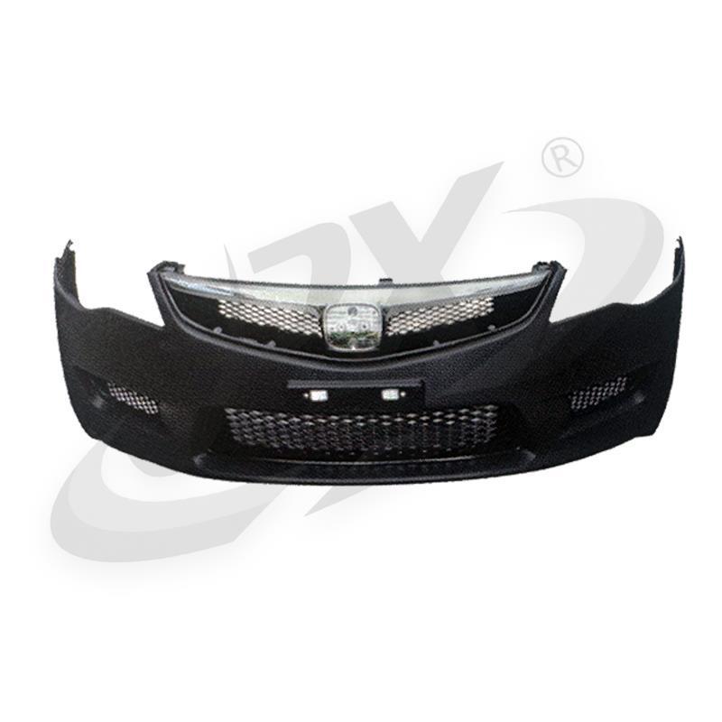 Compatible with 12-15 Siming modified typer FD2 front bumper, rear bumper, side skirts, front grille, rear spoiler, TR body kit