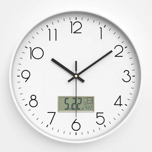 ✠35cm white white frame calendar model
