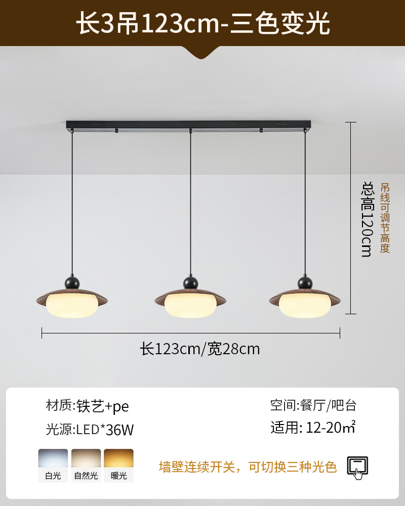 Lámpara de restaurante medieval francesa 2026 nueva lámpara de bar de tres cabezas lámpara de mesa de comedor lámpara de cabezal de cama dormitorio 461L