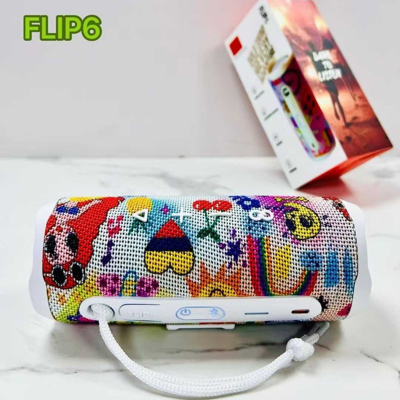 FLIP6跨境爆款无线蓝牙音箱户外便携双喇叭TWS插卡低音炮蓝牙音响|undefined