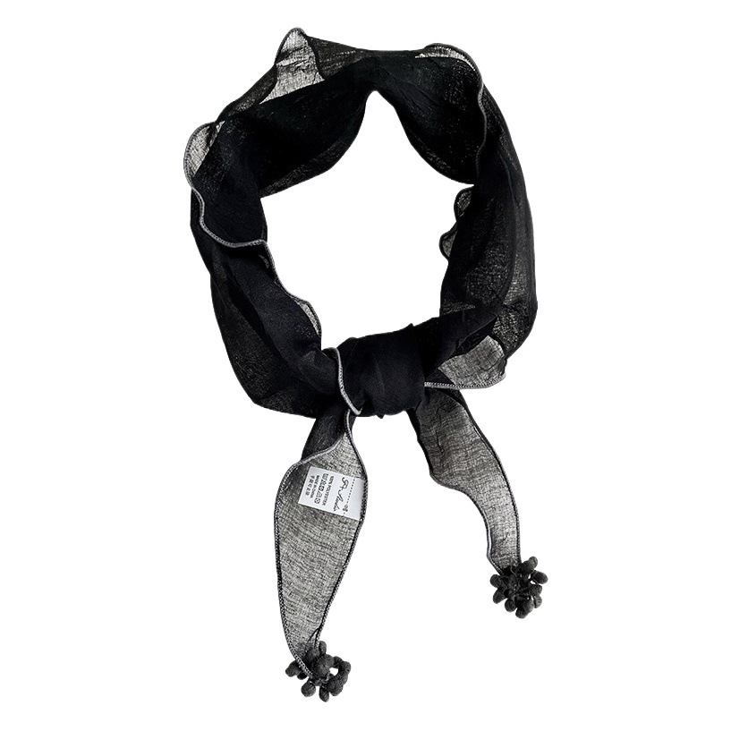 Nueva primavera y verano puro color algodón y lino protección del cuello triángulo bufanda de las mujeres estilo coreano desgaste exterior pequeño chal bufanda cálida bufanda delgada