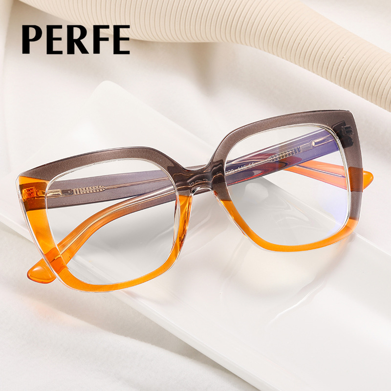 82030 transparent glasses frame female p...