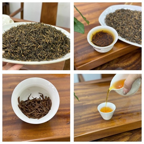 2024新茶正宗武夷山金骏眉正山小种红茶散装茶叶批发500g蜜香黄芽