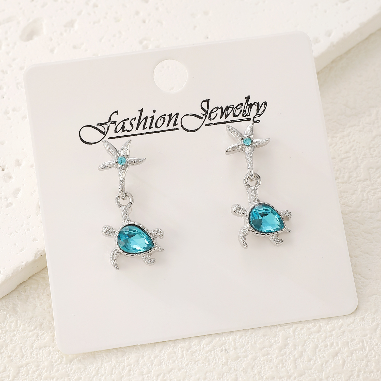 20g Weight Alloy Ear Needle Material Drop Earrings Classification 1 Pair Quantity Casual Occasion Alloy Material Tortoise Pattern Women's Gender Plating Design Simple Style Style 1 Pair Simple Style Tortoise Plating Alloy Drop Earrings 7
