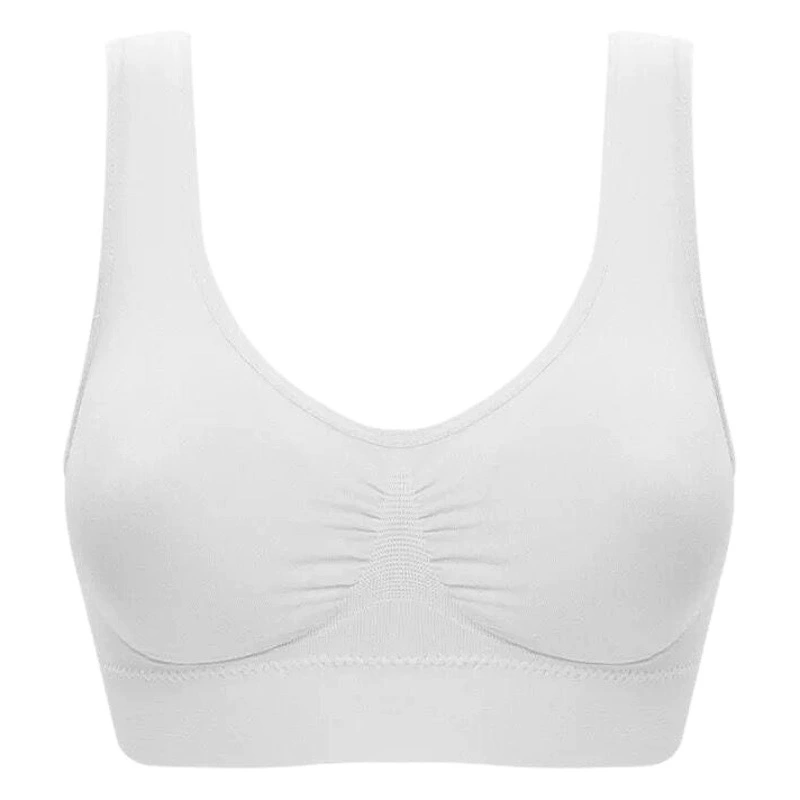 Трансграничный спортивный бюстгальтер без нагрудной подушки без стального кольца плюс размер жилета женский однослойный бюстгальтер нижнее белье женское