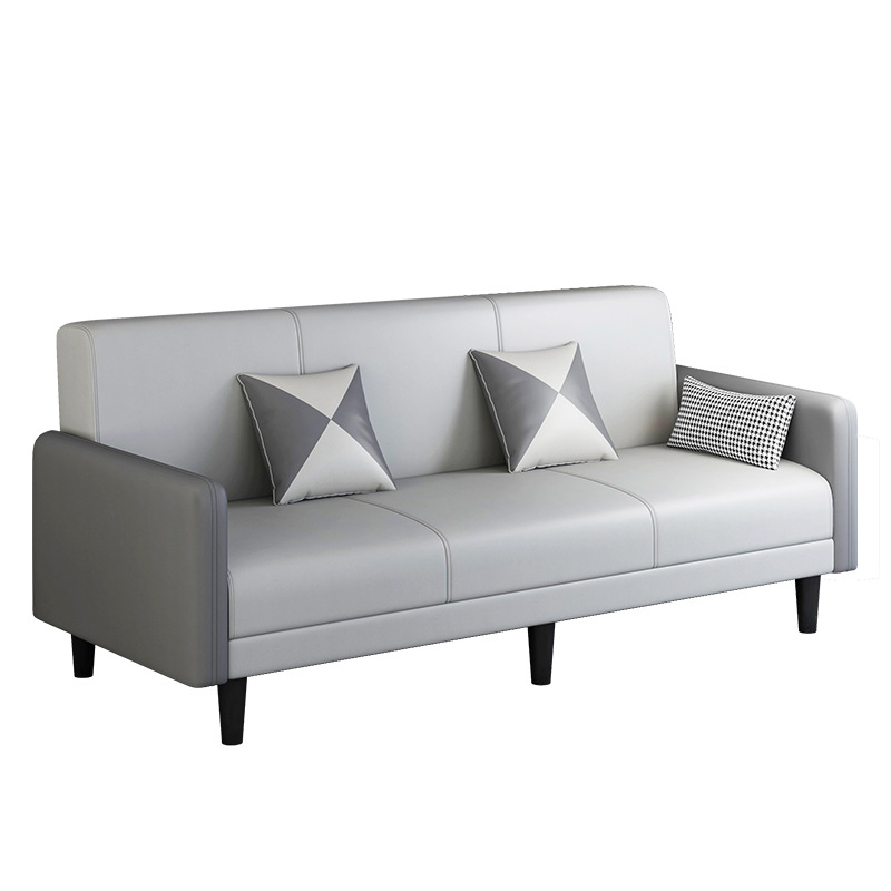 Sofá de tela, sofá cama plegable para apartamento pequeño, sala de estar multifuncional de doble uso, apartamento de alquiler, sofá individual y doble