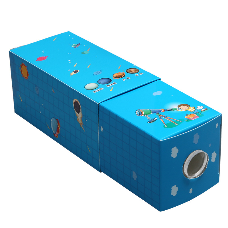 Ciencia y tecnología pequeña producción pequeña invención diy telescopio casero para niños experimento científico vapor educación material didáctico paquete