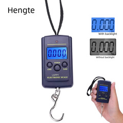 Cross-border exclusive electronic luggage scale portable household handheld scale suitcase scale 40KG express spring scale hanging scale