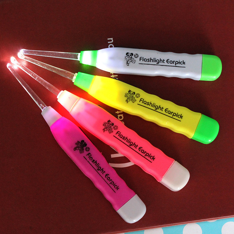 Luminous ear scoop with light for adults and children, ear scoop tool, ear pick and ear cleaner, ear scoop