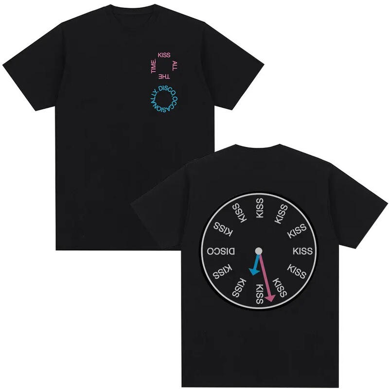 Independent Website European Size Kissing All the Time Disco Occasional Album T-Shirt Men Women Clothing Fashion Original Independent Website European Size Kissing All the Time Disco Occasional Album T-Shirt Men Women Clothing Fashion Original