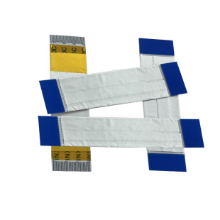Customized FFC flexible cable airbag special flat 0.5 spacing ffc customized aluminum foil with reverse 105