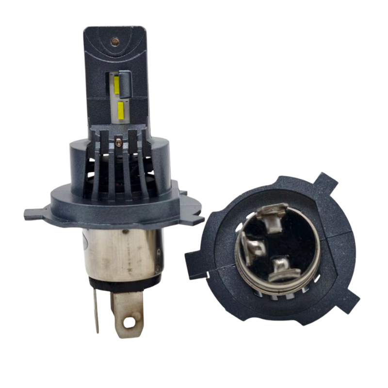LED car headlight bulb H7/H1/H4 integrated high and low beam modification bulb with aluminum alloy heat dissipation