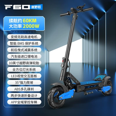 10inch Electric Folding Scooter, Portable Qatlanan elektrik skuterlər - 15a-about-60km-battery-life