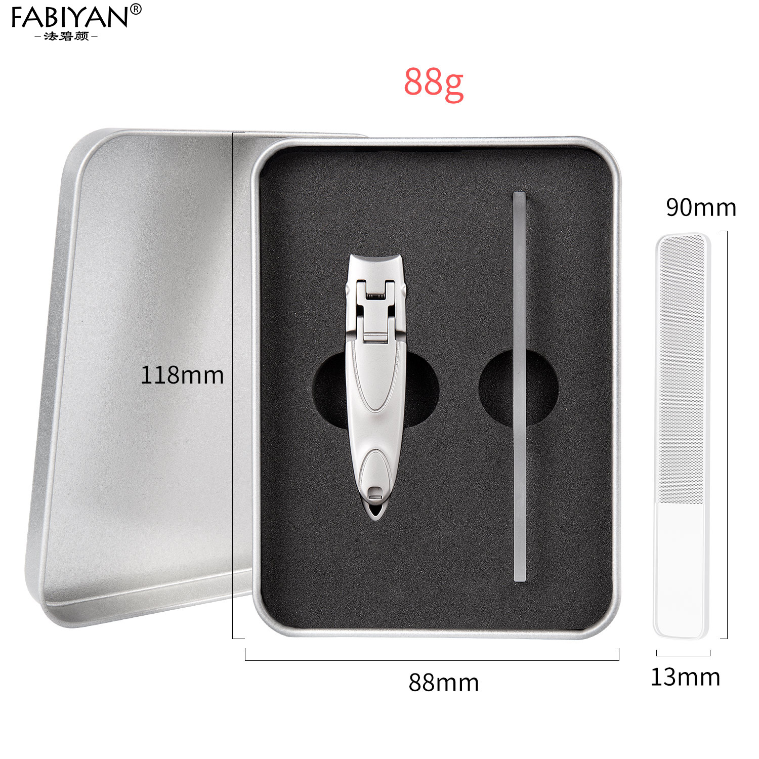 Nueva Golden Cicada cortaúñas anti-salpicaduras cortaúñas ultrafino portátil cortaúñas traje fabricante de herramientas de uñas en stock