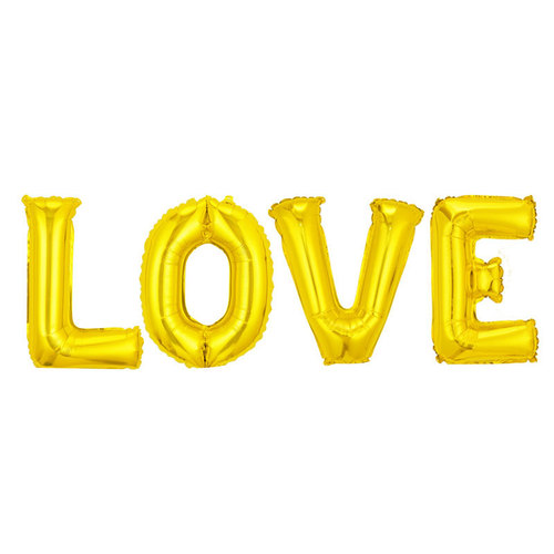 32-inch American version slim letter balloon LOVE set aluminum film balloon Valentine's Day wedding wedding room decoration