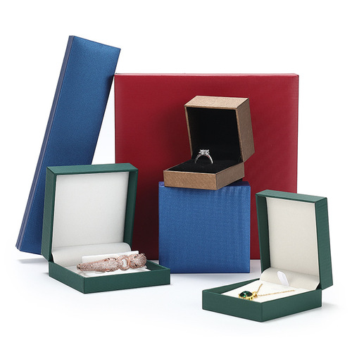 Jewelry Box, Gold Jewelry Gift Box, Ring Box, Bracelet Storage and Display Box, Pendant Necklace Jewelry Box