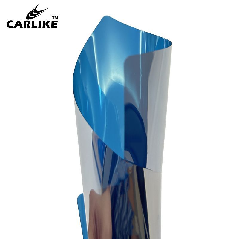 Highly Insulating Silver Light Car Glass Film Office Mirror Reflective Anti-Peep Privacy Glass Sticker Translucent Window Sticker