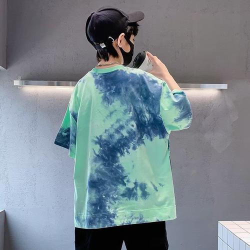 Children's clothing boys summer T-shirt  new medium and large children short-sleeved boys summer half-sleeved fashionable loose tops