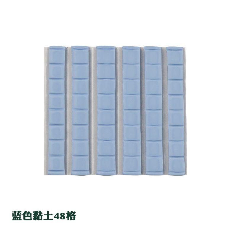 Almohadilla de uñas de goma multifuncional barro pegamento de uñas arcilla de manicura pegamento que no marca marco de fotos arcilla fija auriculares limpieza masilla