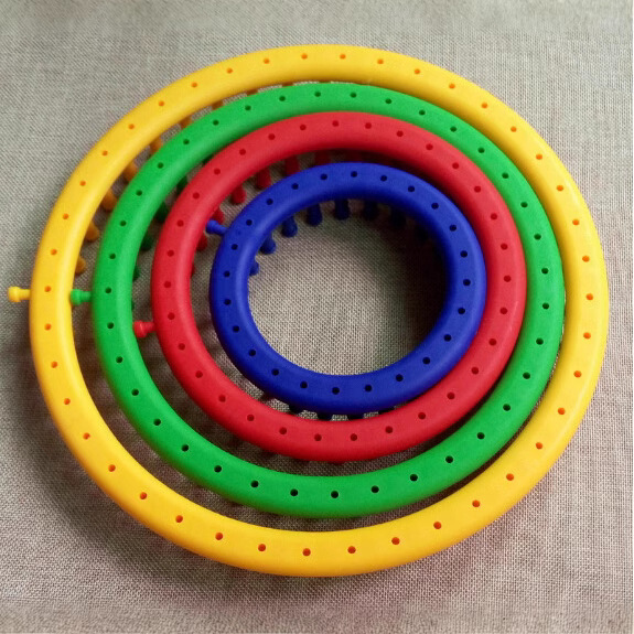 Bricolaje herramienta de tejer a mano de lana sombrero Castillo máquina de tejer suéter redondo máquina de tejer artefacto