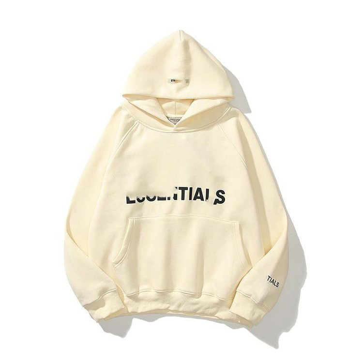 Nuevo suéter de manga raglán de doble línea de la marca de moda estadounidense para hombres y mujeres, estilo de pareja, suéter suelto pesado con capucha, letras