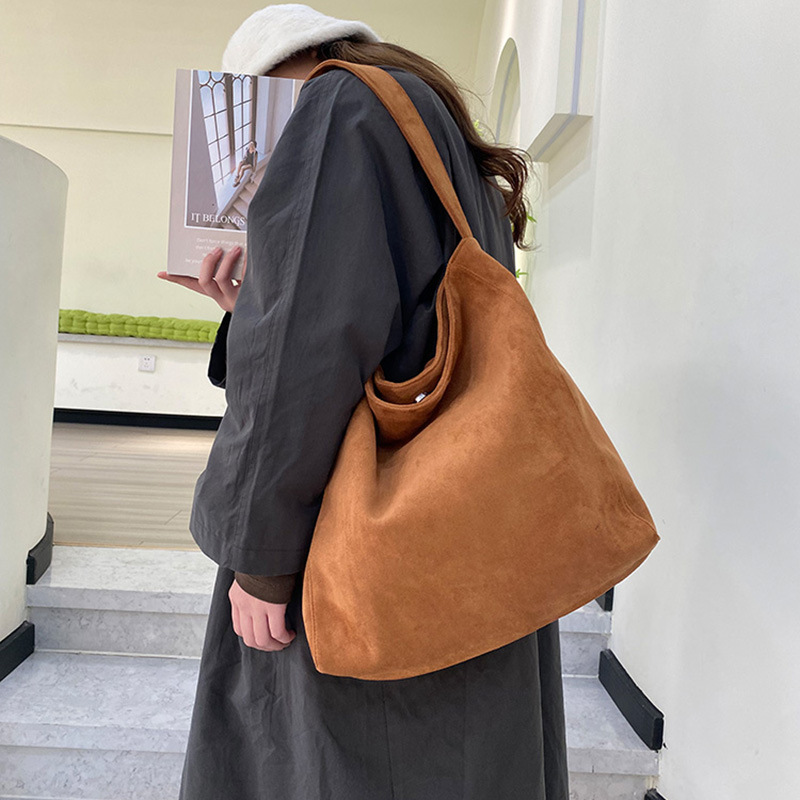 여성 PU 토트백 대용량 숄더백 자석 잠금 데일리 가방