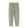 Summer bamboo colored trousers, plus size, cotton and linen, drawstring