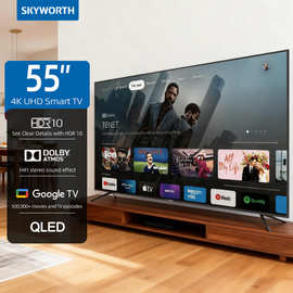 /创.维全球版智能液晶电视4K超高清QLED GOOGLE TV 55inc