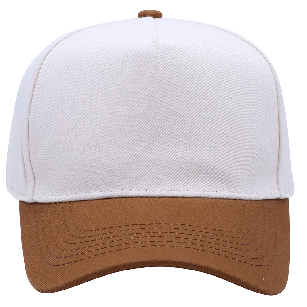 Modieuze dames baseballcap five panel in colorblock stijl_voghion.com