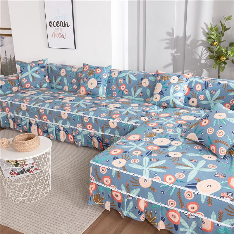 沙发套全包万能组合全盖防猫抓保护套四季通用型防滑贵妃罩