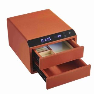 Jewelry Storage in Wardrobe Single-Layer and Double-Layer Drawers, Anti-Theft Safe with Combination Lock and Drawers