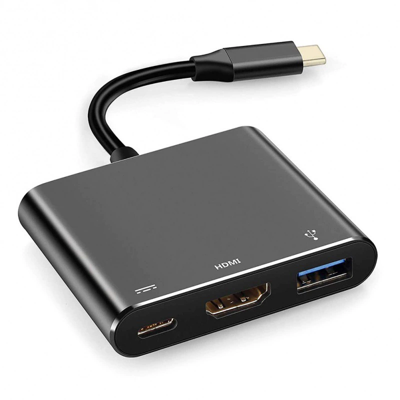 Преобразователь Type-C в HDMI+USB3.0+PD Type C в HDMI три в одном переключение Nintendo
