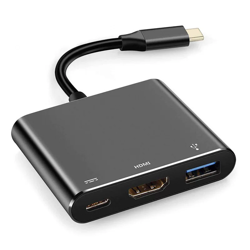 Преобразователь Type-C в HDMI+USB3.0+PD Type C в HDMI три в одном переключение Nintendo