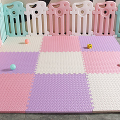 Evaパズル泡マット60*60サイズの赤ちゃん児童爬行マットを厚くして泡マットメーカーをつなぎ合わせる