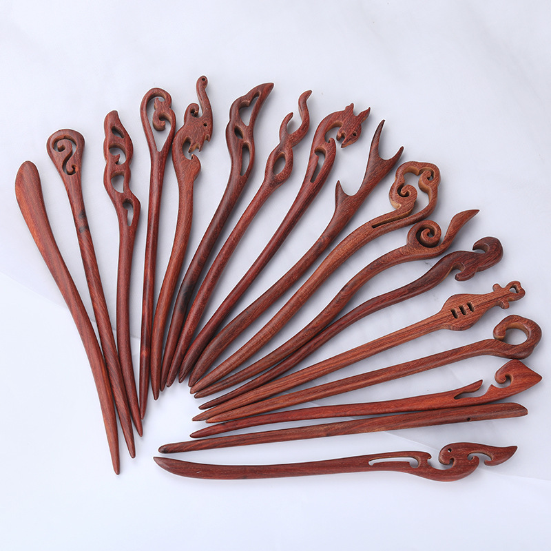 Red Sandalwood Hairpin, Ancient Style Sandalwood Hairpin, New Chinese Style Red Sandalwood Hairpin, Hanfu Hair Accessory, Daily Hair Styling Accessory, Cheongsam Accessory Red Sandalwood Hairpin, Ancient Style Sandalwood Hairpin, New Chinese Style Red Sandalwood Hairpin, Hanfu Hair Accessory, Daily Hair Styling Accessory, Cheongsam Accessory