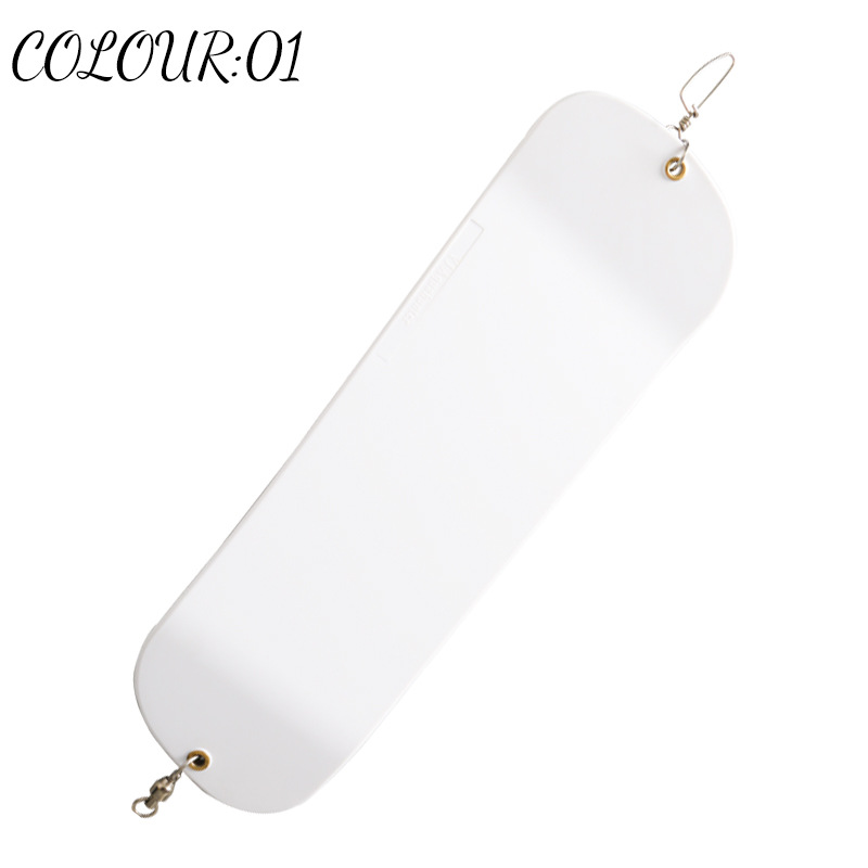 Blanco 11 pulgadas 28cm(1 aleta de pescado)