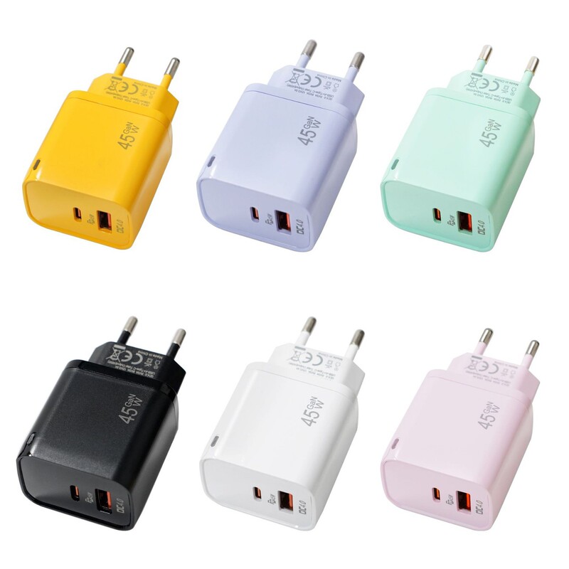 iPad Apple 16 充電器 iphone17 充電ヘッド高速充電に適した国境を越えた PD45W 窒化ガリウム高速充電ヘッド|undefined