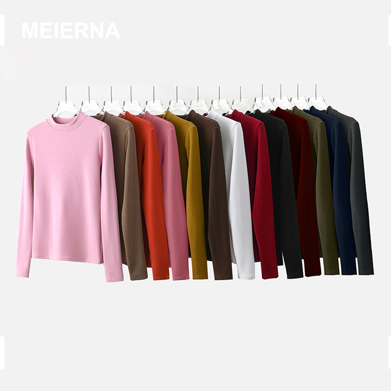 Autumn and Winter Silk Protein Solid Color Round Neck Long-Sleeve Thermal Base Layer Women's Thermal Underwear Autumn and Winter Silk Protein Solid Color Round Neck Long-Sleeve Thermal Base Layer Women's Thermal Underwear