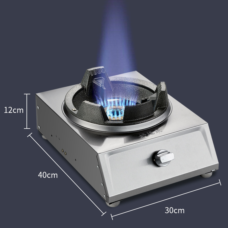 horno de gas único horno de fuego rápido de baja presión doméstico horno de gas licuado horno de gas único horno de ahorro de energía horno de gas comercial