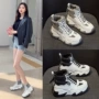 保暖内增高厚底按摩棉鞋